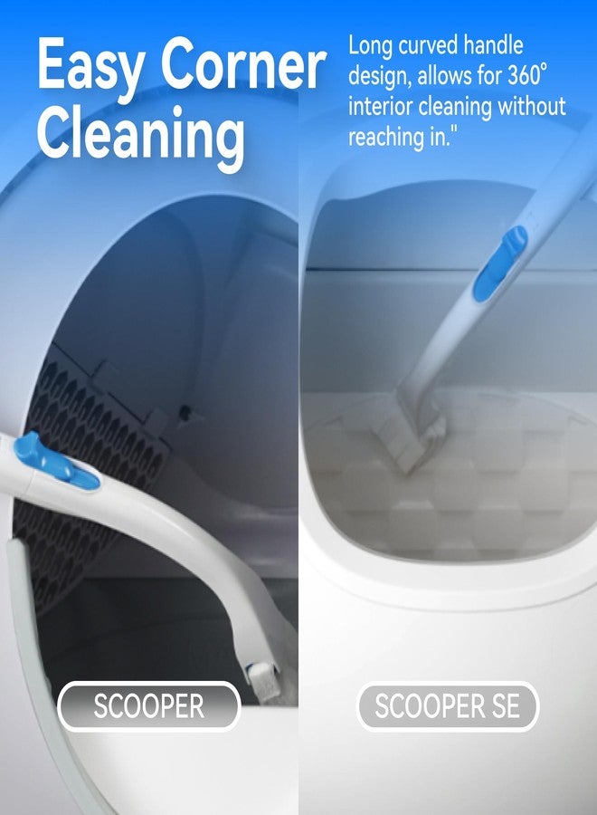 CATLINK Cleaning Brush Set for All Cat Litter Box, Including 8 Packs Replacement - Image 2