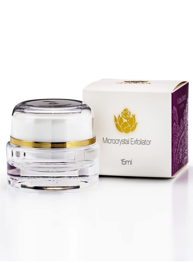 Shankara Exfoliating Face Scrub For Women & Men with Algae-Aloe Gel, Turmeric, Lavender & Papaya - Perfect Face Exfoliator For Purifying Skin, Dead Skin Scars & Rejuvenating Skin (15 ml) - Image 1
