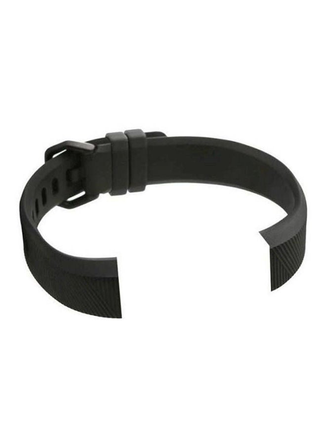 NIBEMINENT Fitbit Alta Hr Small Size Soft Silicone Tpu Wrist Smart Watch Band Strap Black - Image 4