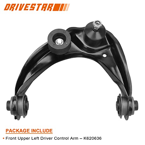 DRIVESTAR 6 قطع ذراع تحكم سفلي علوي مع كرات مفصلية، تناسب 2007 2008 2009 2010 2011 2012 لفورد فيوجن/للينكولن MKZ/لميركوري ميلان - Image 2