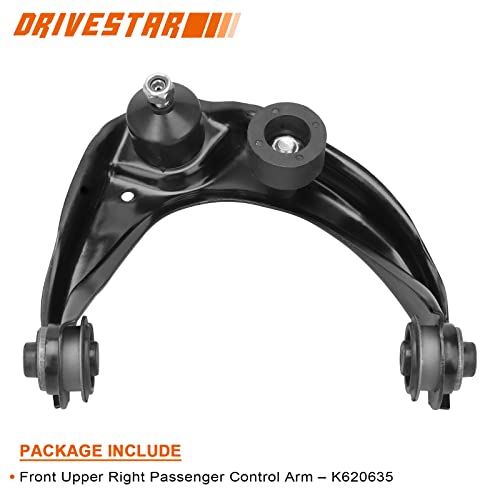 DRIVESTAR 6 قطع ذراع تحكم سفلي علوي مع كرات مفصلية، تناسب 2007 2008 2009 2010 2011 2012 لفورد فيوجن/للينكولن MKZ/لميركوري ميلان - Image 3