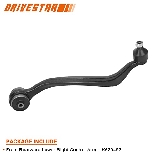 DRIVESTAR 6 قطع ذراع تحكم سفلي علوي مع كرات مفصلية، تناسب 2007 2008 2009 2010 2011 2012 لفورد فيوجن/للينكولن MKZ/لميركوري ميلان - Image 5