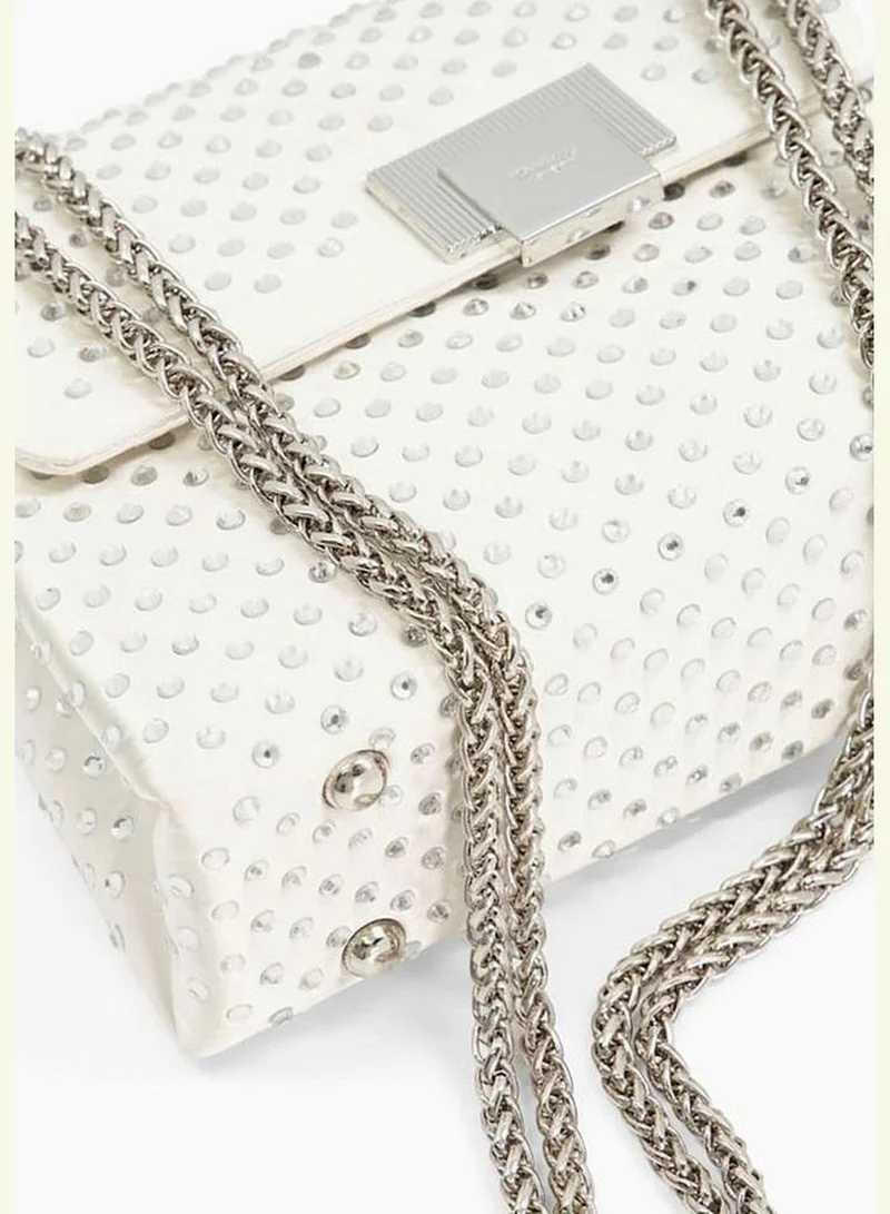 Dune London Berra Embellished Shoulder Bag