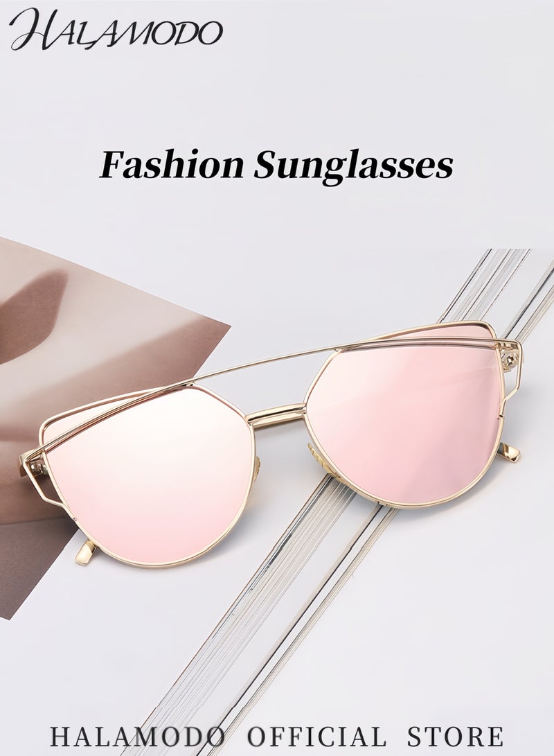 Halamodo Unisex Sunglasses Polarized UV400 Protection Driving Eyewear Colored Tinted Lens Glasses for Driving Fishing Hiking Golf Everyday Use - Image 2