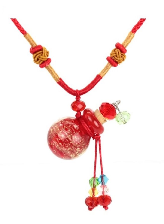 Y&D Exquisite gourd bottle necklace empty bottle pour your own perfume and keep the fragrance lasting - Image 1