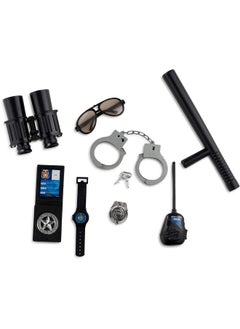 Dress Up America Police Toys Set For Kids Police Accessories For Boys And Girls Police Officer Deputy Role Play Kit  - Image 1