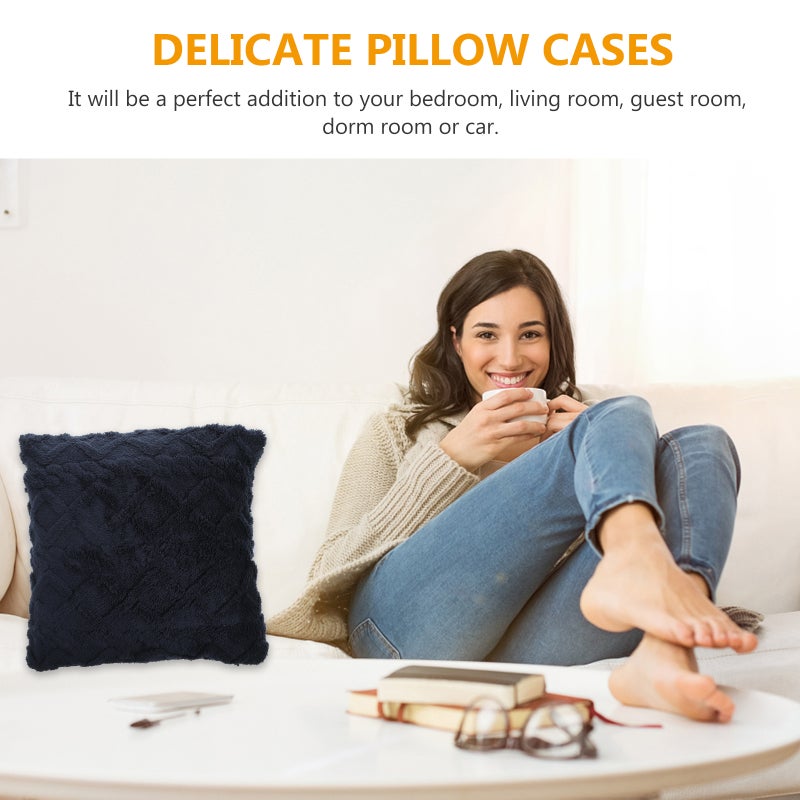 Lounge Cushion Cover Couch Decoration Pillowcase Cushion Sleeve Accessory for Bedroom Decor - Image 2