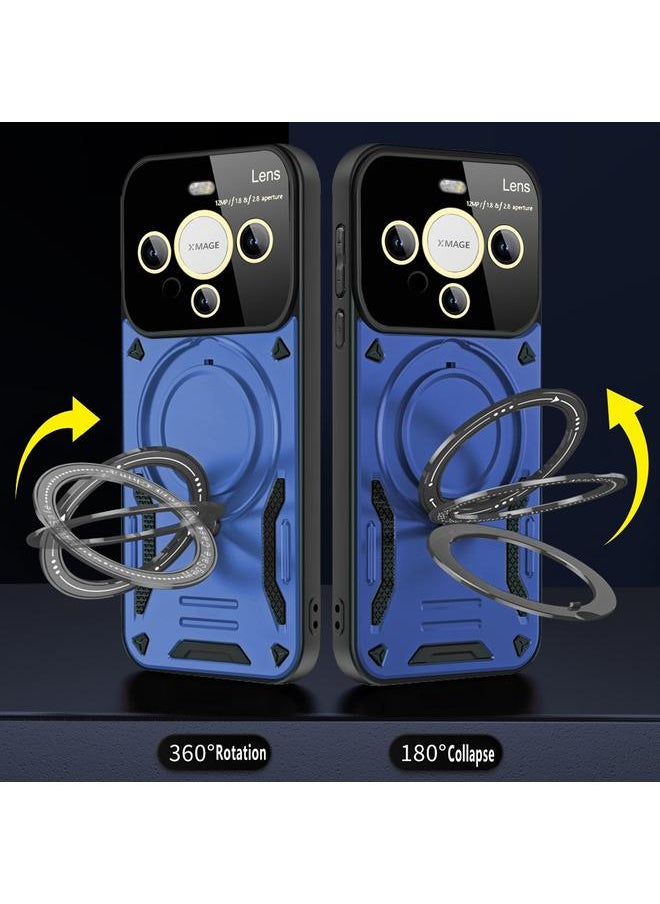 Case For Huawei Mate 60 Large Window MagSafe Holder Phone Case