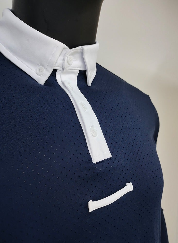 general Equestrian Shirts Longsleeve Riding Top Men - Image 3