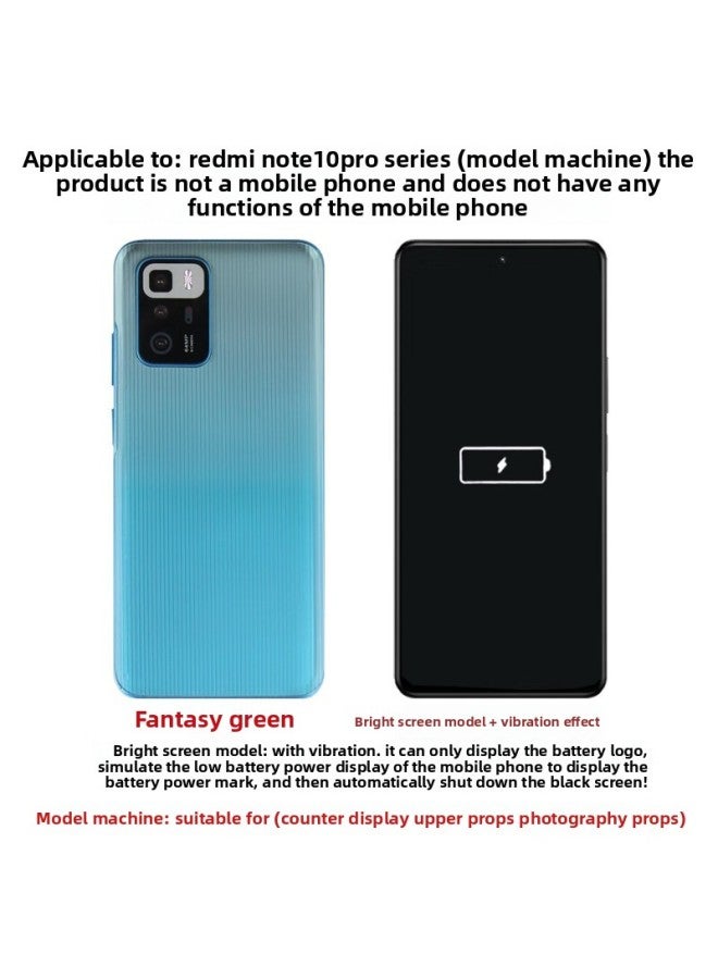 BA Gang Mobile Phone Model Suitable For Red Mi NOTE10 NOTE10PRO9PRO Machine NOTE8pro Bright Screen Imitation-Applicable Models:Red Rice NOTE8 White ()-bright Screen  - Image 3