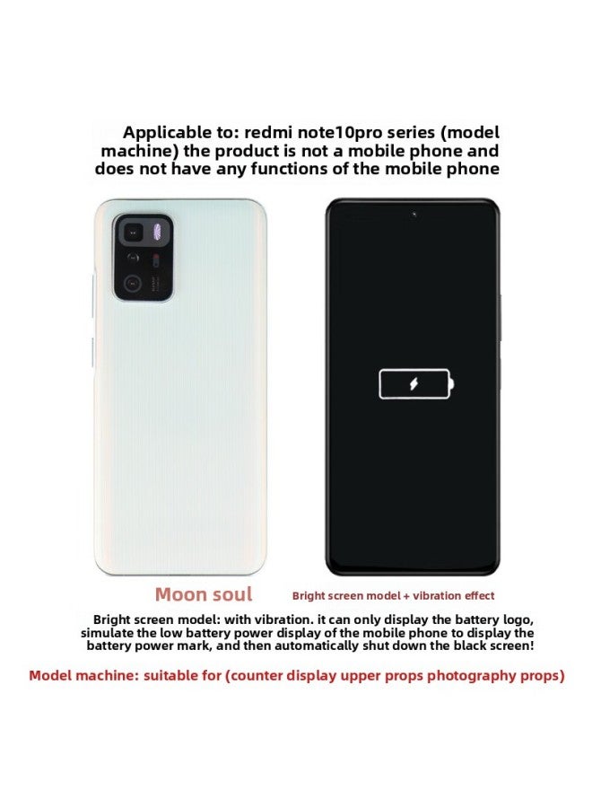 BA Gang Mobile Phone Model Suitable For Red Mi NOTE10 NOTE10PRO9PRO Machine NOTE8pro Bright Screen Imitation-Applicable Models:Red Rice NOTE8 White ()-bright Screen  - Image 5