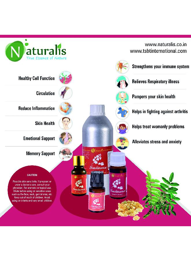 Naturalis زيت اللبان العطري من Essence Of Nature، نقي 100%، طبيعي غير مخفف، درجة علاجية لشد مسام البشرة والخطوط الدقيقة والعلاج بالروائح، 15 مل - Image 5