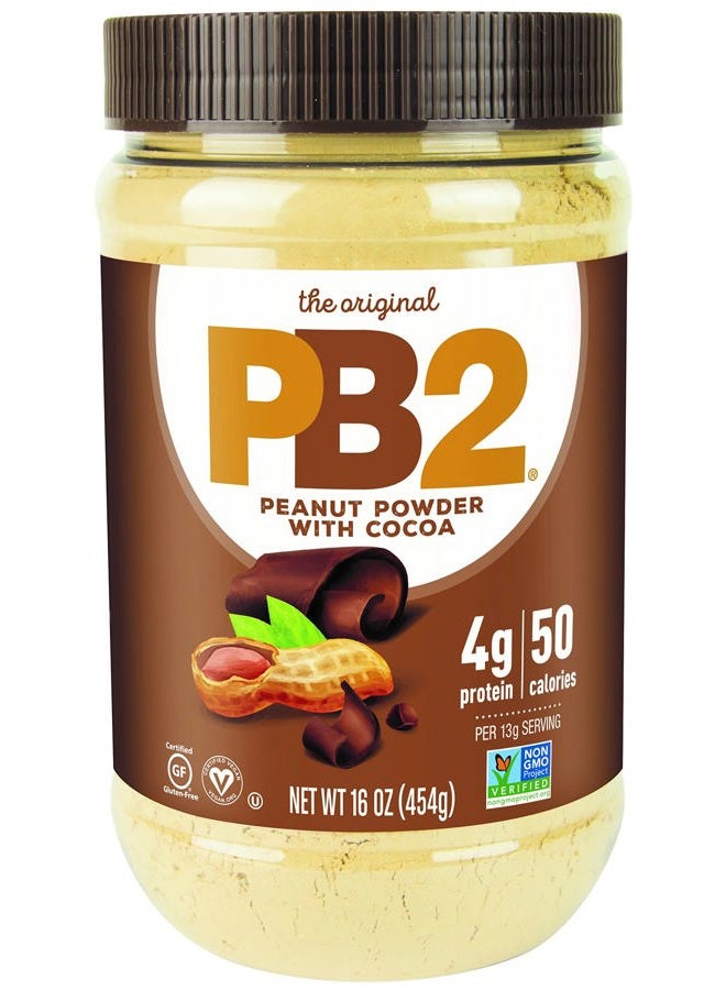 PB2 Foods, Peanut Powder with Cocoa,16oz (453.6g) - Image 1