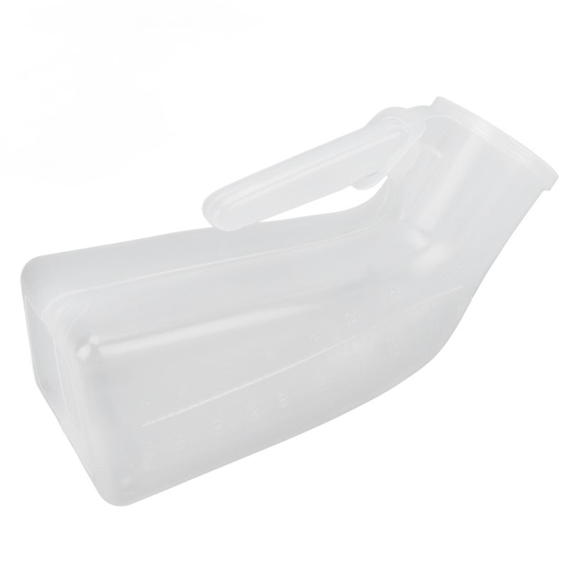 Male Urine Bottle 1000ML Large Capacity - Translucent Body With Removable Cover For Elderly Patients Travel Camping Road Trips - Image 5