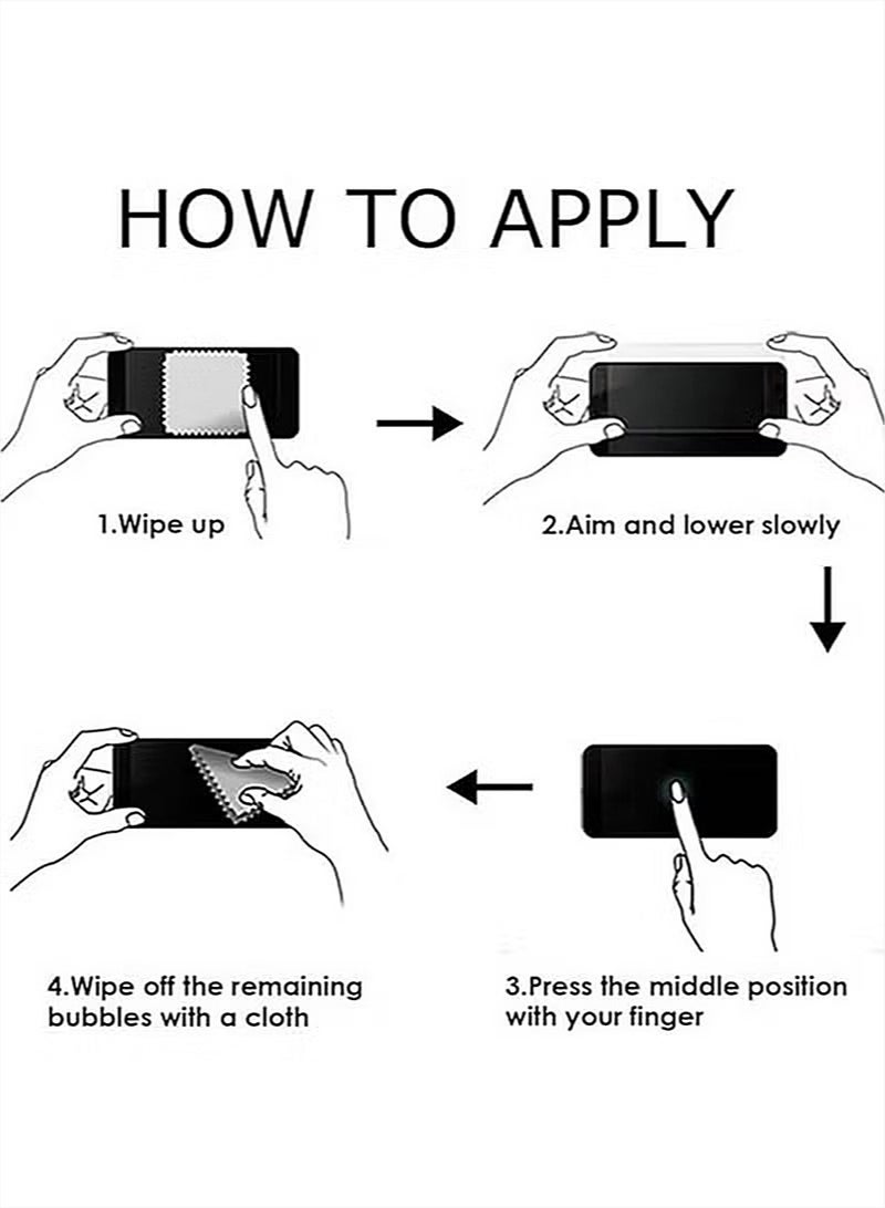 إكس ليفيل 2 PCS فون 16 برو حامي الشاشة ، 9H خفف من الزجاج حامي الشاشة فون 16 برو ، حالة الهاتف الخليوي ودية ، سهلة التركيب ، ومكافحة كشط الفيلم - Image 5