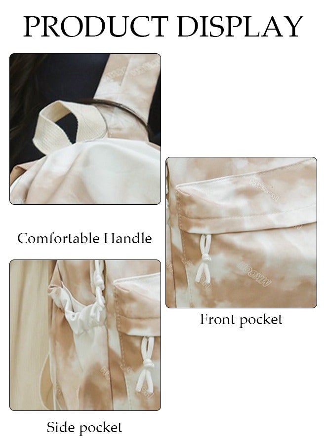 DUNISO حقيبة ظهر مدرسية ذات سعة كبيرة ومتعددة الجيوب للطلاب على ظهره حقيبة مدرسية حقائب كتب عصرية مقاومة للماء وحقائب ظهر مقاومة للاهتراء لطلاب الجامعات في سن المراهقة حقيبة كمبيوتر محمول للسفر غير الرسمي - Image 3