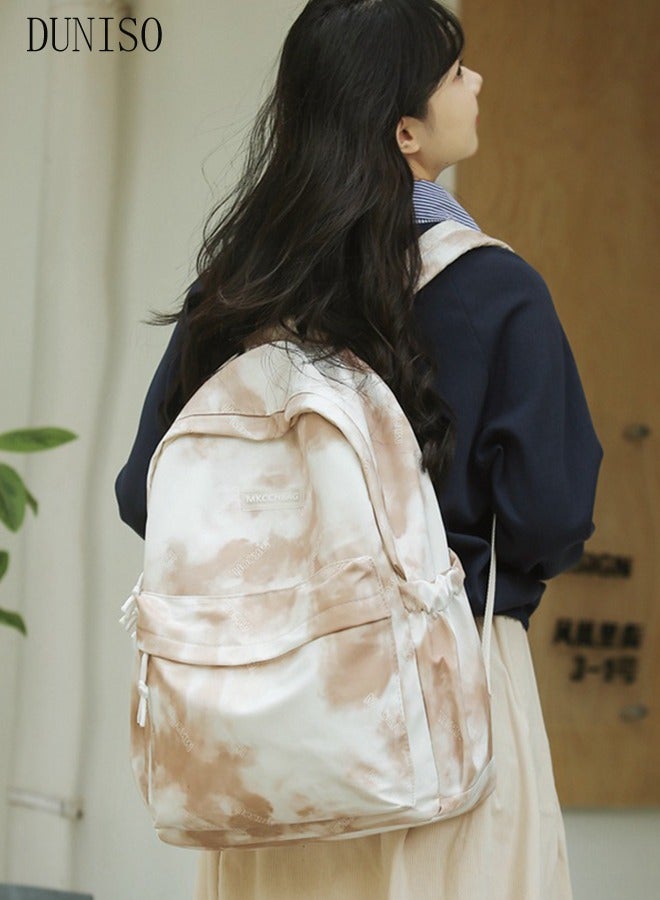 DUNISO حقيبة ظهر مدرسية ذات سعة كبيرة ومتعددة الجيوب للطلاب على ظهره حقيبة مدرسية حقائب كتب عصرية مقاومة للماء وحقائب ظهر مقاومة للاهتراء لطلاب الجامعات في سن المراهقة حقيبة كمبيوتر محمول للسفر غير الرسمي - Image 5