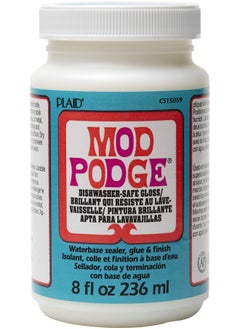 Mod Podge Mod Podge Dishwasher Safe Gloss Clear 8Oz  Plcs15059  - Image 1