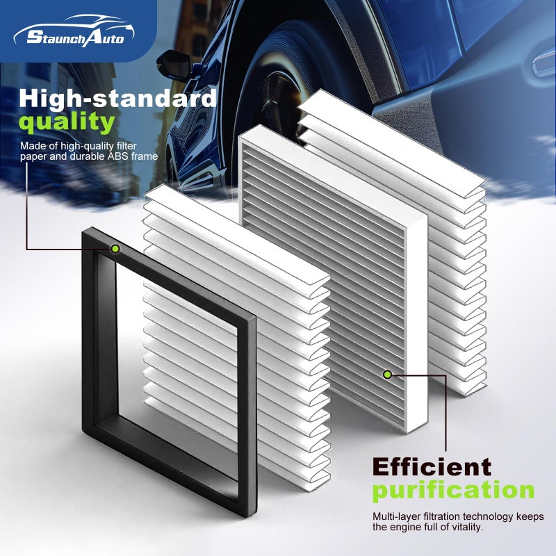 StaunchAuto Engine & Cabin Air Filter for 2019-2025 2026 Mazda 3, 2019-2025 2026 CX-30, 2023-2026 CX-50 (Not For Hybrid) Replacement BDTS61J6X PAH9-13-3A0A Automotive Accessories-2 Pack - Image 3
