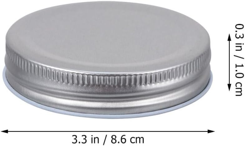 MAGICLULU 10pcs 86mm Mason Jar Lids Tinplate Leakproof Canning Covers Reusable Sealing Jar Caps Home Canning and Food Storage - Image 2