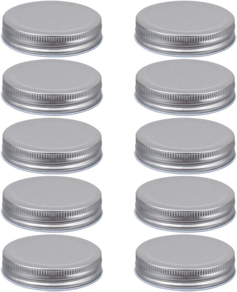 MAGICLULU 10pcs 86mm Mason Jar Lids Tinplate Leakproof Canning Covers Reusable Sealing Jar Caps Home Canning and Food Storage - Image 1