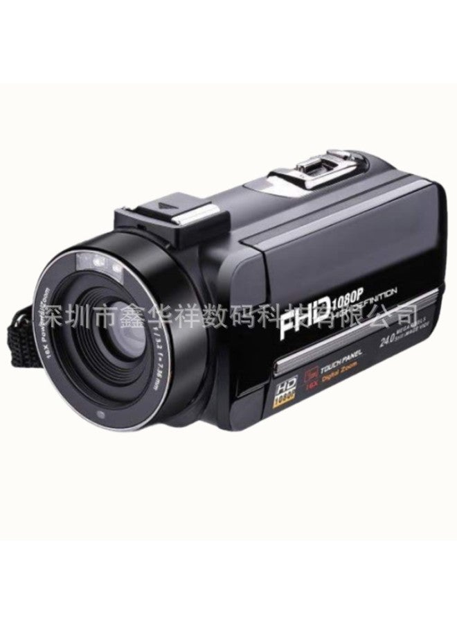 Generic 3-inch 2400 Million Pixel Touch Screen Night Vision Camera Ultra Hd 1080p 301m 30m Digital Computer Camera-Body Color:Standard Black  - Image 1