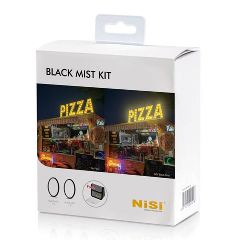 NiSi 82mm Black Mist Kit with 1/4, 1/8 and Case - Image 1