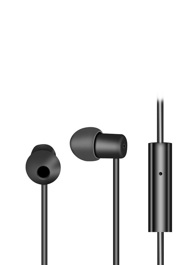 NIBEMINENT In-Ear Soft Silicone Earbuds 3.5Mm Wired Headset For Apple iPhone Black - Image 2