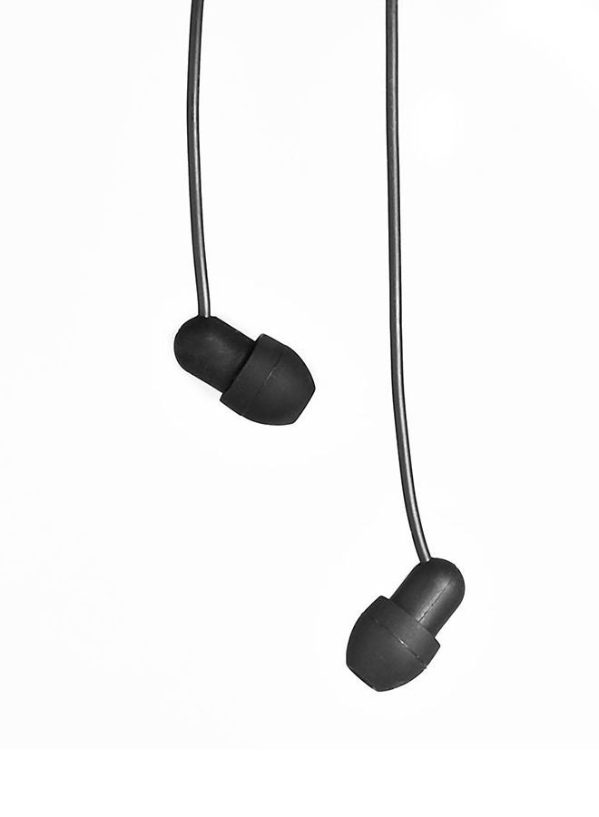 NIBEMINENT In-Ear Soft Silicone Earbuds 3.5Mm Wired Headset For Apple iPhone Black - Image 3