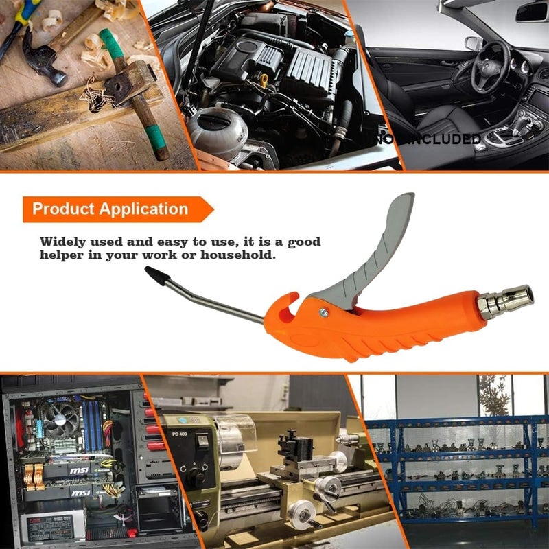 Plastic Dust Gun Air Blower Pneumatic Dust Gun 6Mmx125Mmx270Mm Dust Cleaning Tool - Lh6A - Image 1