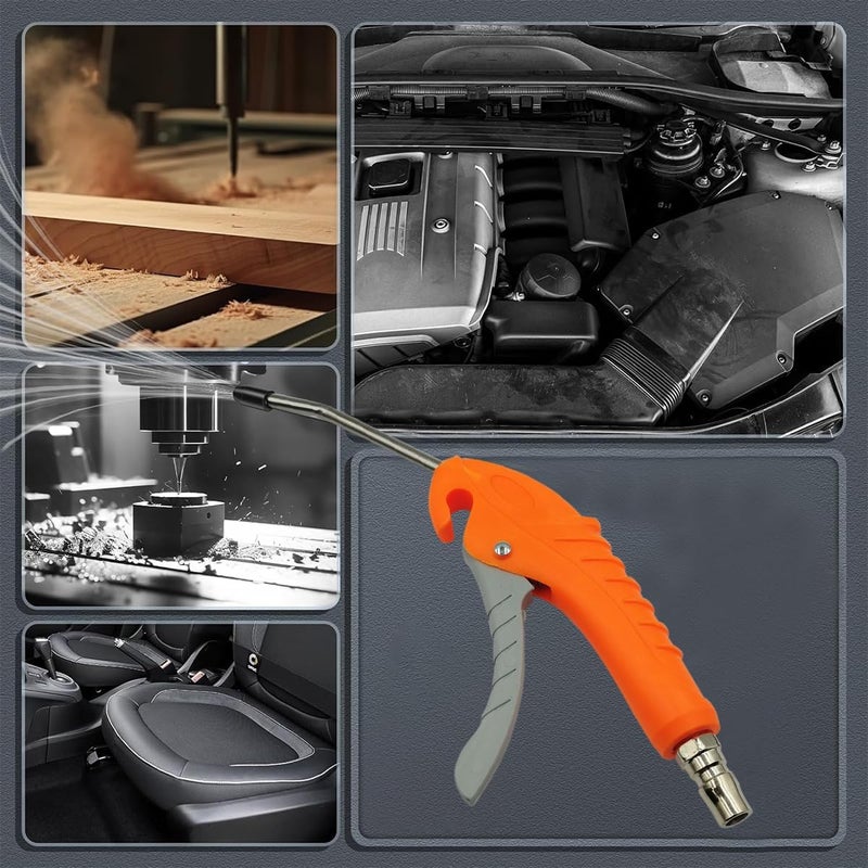 Plastic Dust Gun Air Blower Pneumatic Dust Gun 6Mmx125Mmx270Mm Dust Cleaning Tool - Lh6A - Image 3