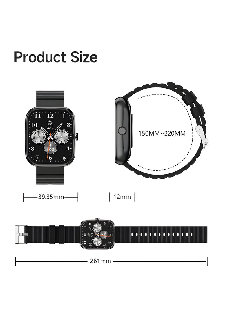 Smart Watch –HW-67 Ultra 7-in-1 Full Touch AMOLED Screen with Bluetooth Calling, Fitness Tracking & Wireless Charging