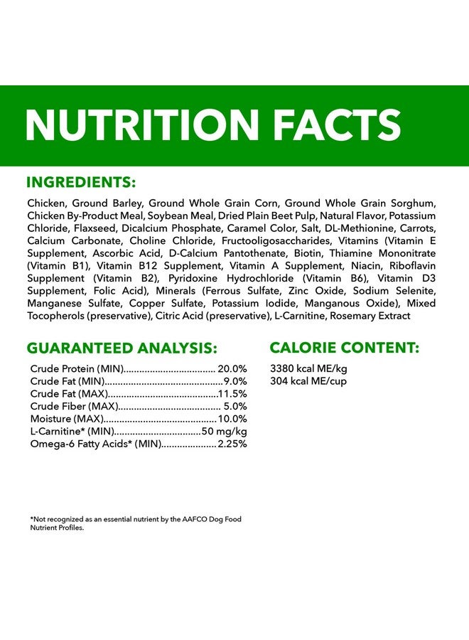 IAMS Adult Healthy Weight Control Dry Dog Food with Real Chicken, 7 lb. Bag - Image 4