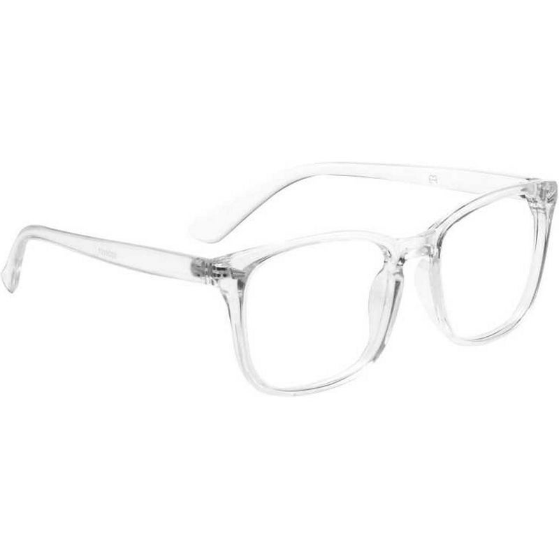 Dervin Blue Light Blocking Glasses Gaming Filter Transparent Square Eyeglasses for Eye Protection Men Women, Computer/Tablet/Laptop/Mobile/TV, Anti-blue & Anti eyestrain - Image 1