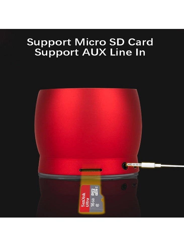 EWA مكبر صوت بلوتوث محمول صغير EWA A150 لاسلكي هاي فاي ستيريو مع صوت جهير قوي صندوق موسيقى معدني مع مضخم صوت، يدعم بطاقة ميكرو SD ومدخل 3.5 مم (أزرق) - Image 5