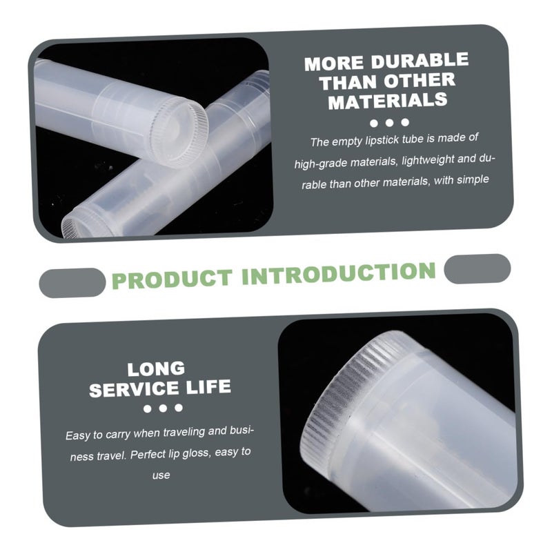 Self-made Lipstick Containers 50pcs Lipstick Tube for Lip Cream Storage - Image 3