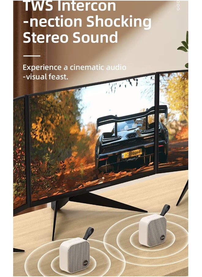 HOCO HC22 Wireless Bluetooth Speaker High Quality Auspicious Outdoor Portable Mini Audio 1200mAh Speaker Cai De Som Support TF Card / FM / TWS