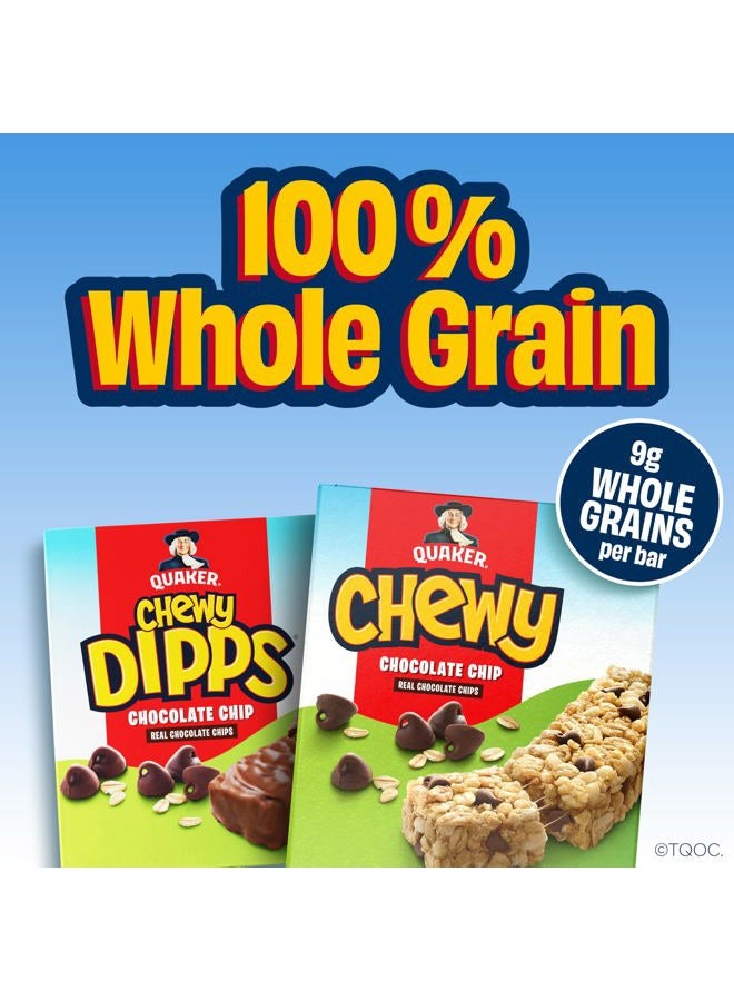 Quaker Chewy Peanut Butter Chocolate Chip Granola Bars, 15.2 OZ - Image 3