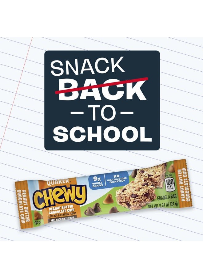 Quaker Chewy Peanut Butter Chocolate Chip Granola Bars, 15.2 OZ - Image 4