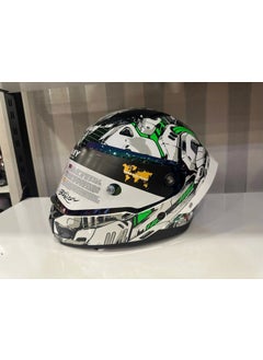 sway Helmet Sw 850 White/green Full Face  - Image 1