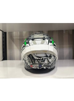 sway Helmet Sw 850 White/green Full Face  - Image 5
