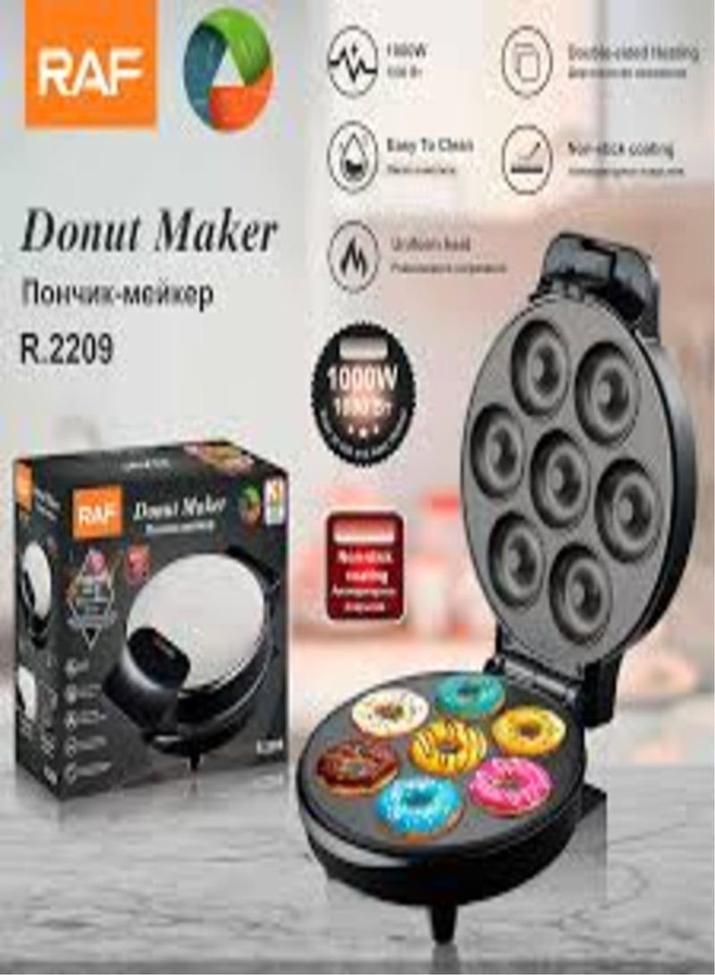 آر إيه أف عرض خاص من سلاح الجو الملكي البريطاني: ماكينة صنع الدونات الصغيرة بـ 7 فتحات، مثالية لصنع كيك البوب ​​والوافل والدونات. - Image 1