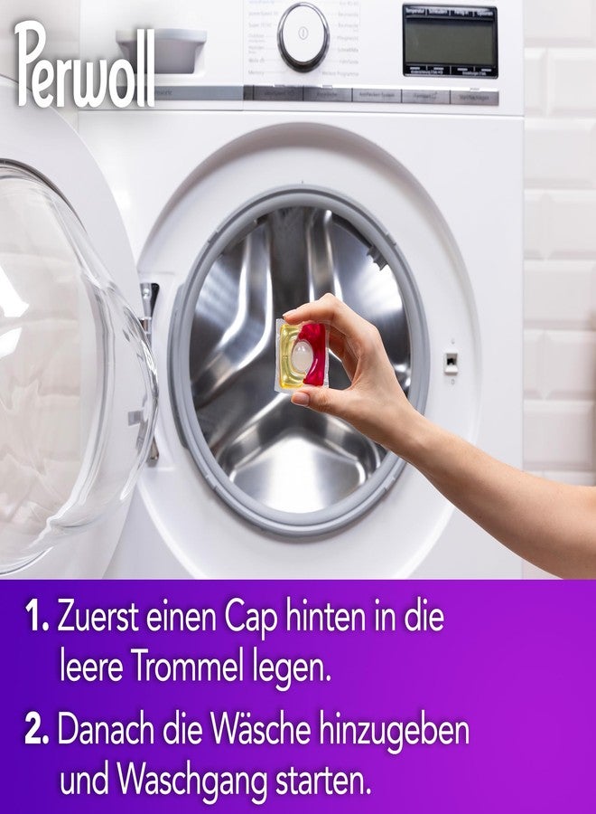 Perwoll Renew Caps Color & Fiber Detergent (19 Washes) | Gently Cleaning | All-In-1 Detergent | Caps for Refreshing Colors and Smoothing Fibers in Colored Laundry - Image 4