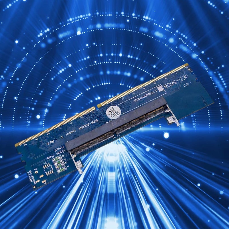 محول ذاكرة DDR3 / DDR4 / DDR5، محول من ذاكرة اللاب توب إلى ذاكرة الكمبيوتر المكتبي، بطاقة توسيع فتحة الكمبيوتر - Image 4