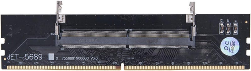 محول ذاكرة DDR3 / DDR4 / DDR5، محول من ذاكرة اللاب توب إلى ذاكرة الكمبيوتر المكتبي، بطاقة توسيع فتحة الكمبيوتر - Image 1