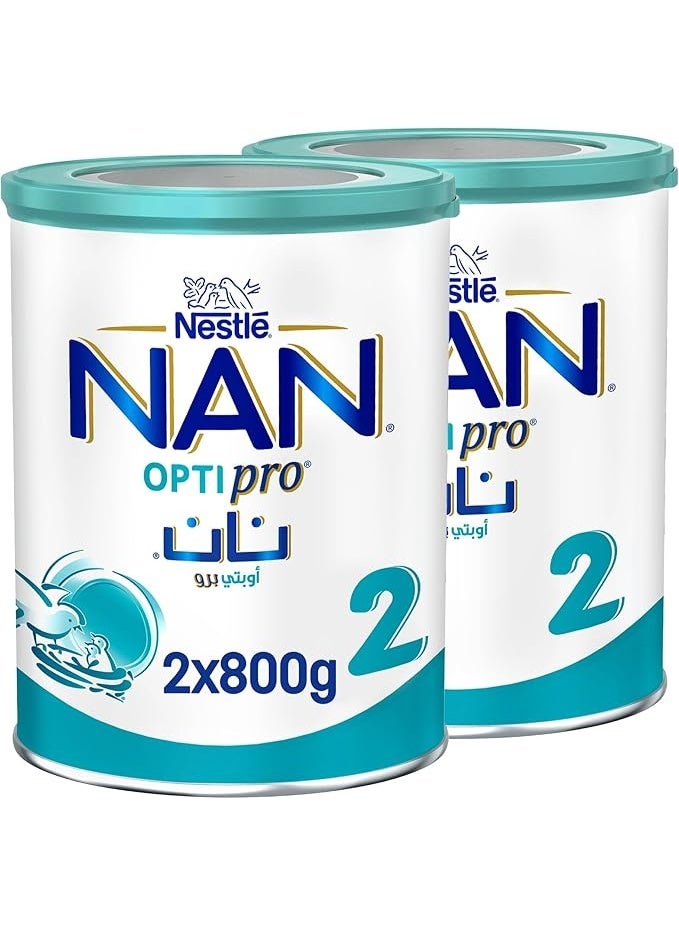 Optipro Stage 2, From 6 to 12 Months, 800g Dual Pack (800g x 2)