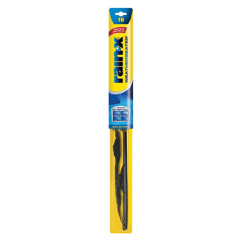 Rain-X RX30216 WeatherBeater Wiper Blades, 16" Windshield Wipers (Pack Of 1), Automotive Replacement Windshield Wiper Blades That Meet Or Exceed OEM Quality And Durability Standards - Image 1