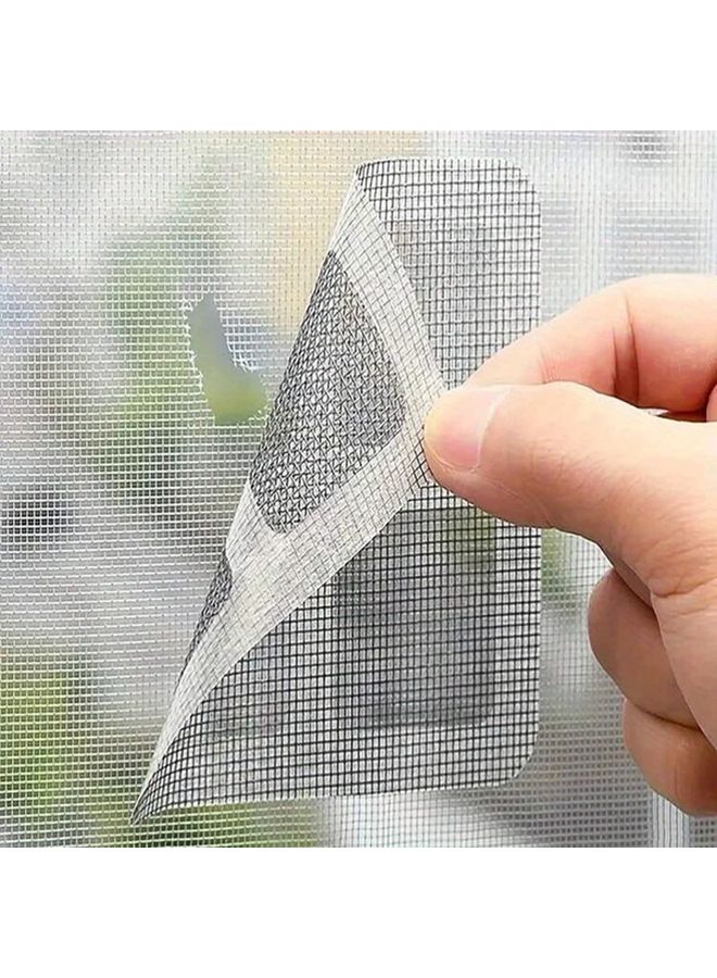 30PCS Mesh Window Repair Stickers Mosquito Proof Self Adhesive Waterproof Screen Patch - Image 2