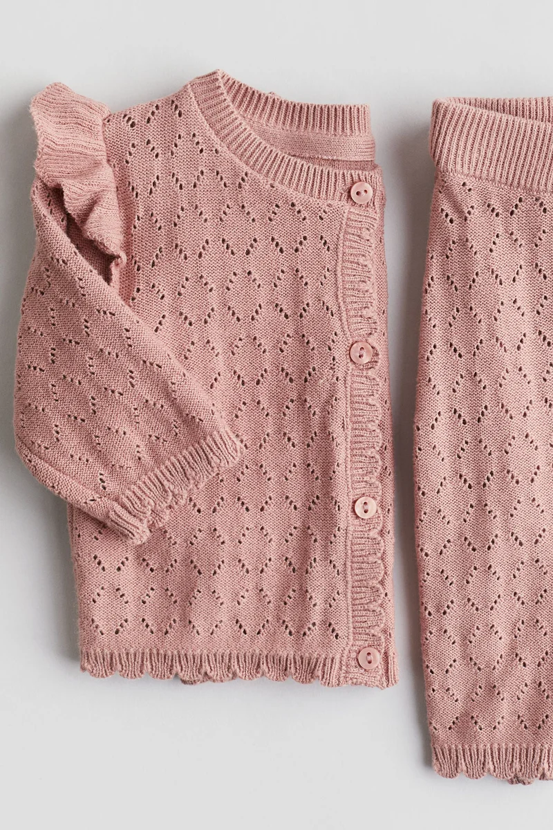 H&M 2-piece fine-knit set