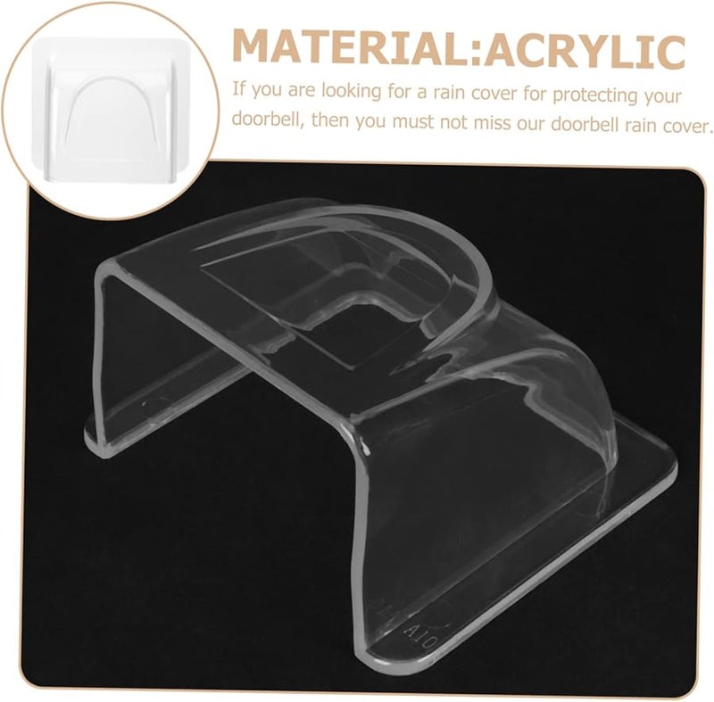 Fingerprint Access Control Machine Cover Outdoor Doorbell Protector Rainproof - Image 4